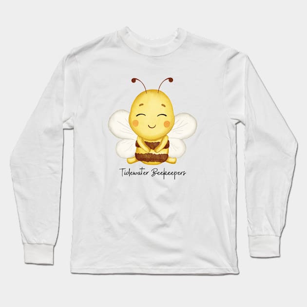 Baby Bee Long Sleeve T-Shirt by Tidewater Beekeepers